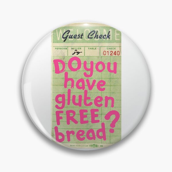 Artikelvorschau, Haben Sie glutenfreies Brot? Gastcheck-Kunst :) entworfen und verkauft von dressedbyjord.