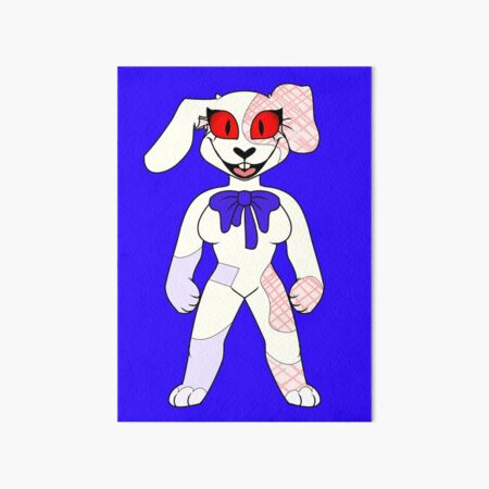 Vanny and Glitchtrap FNAF Art Board Print for Sale by GalaxisArt