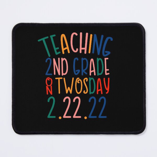 Item preview, Happy Twosday Tuesday February 22nd 2022 Cute 2/22/22 Second Grade Teacher  designed and sold by NerdCulture.