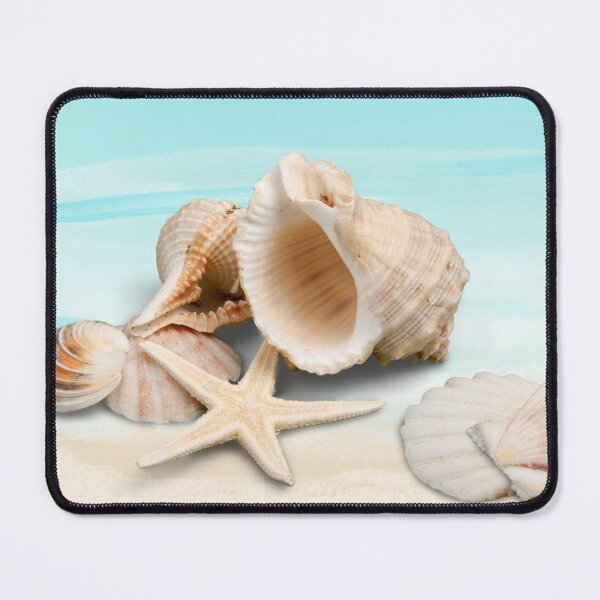 Item preview, Beach Shell Mug designed and sold by BraveNewDesigns.