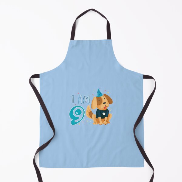 Item preview, 9th Birthday Boy Dog Puppy Children I'm 9 T-Shirt designed and sold by LynnetteKabelma.