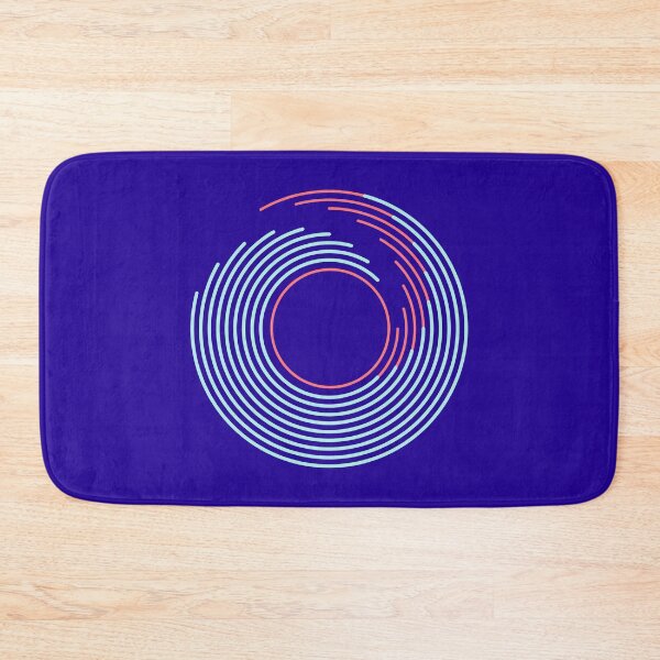 Item preview, Ocean Waves - Colorful Spiral Wave Art - Modern Abstract Geometric Art designed and sold by jacnotjac.