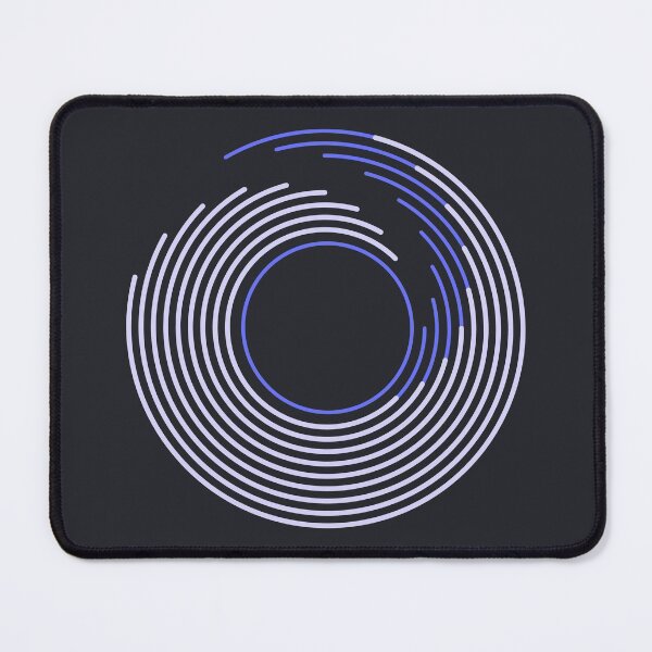 Item preview, Ocean Waves - Purple Spiral Wave Art - Modern Abstract Geometric Art designed and sold by jacnotjac.