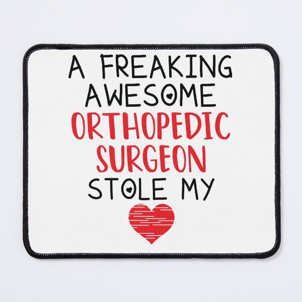 Item preview, Orthopedic Surgeon Valentines Funny Red Heart designed and sold by woodesigner.