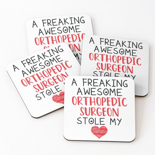 Item preview, Orthopedic Surgeon Valentines Funny Red Heart designed and sold by woodesigner.