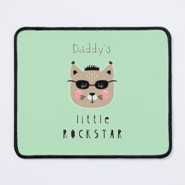 Item preview, Daddy's little rockstar designed and sold by Dbanksdesign.