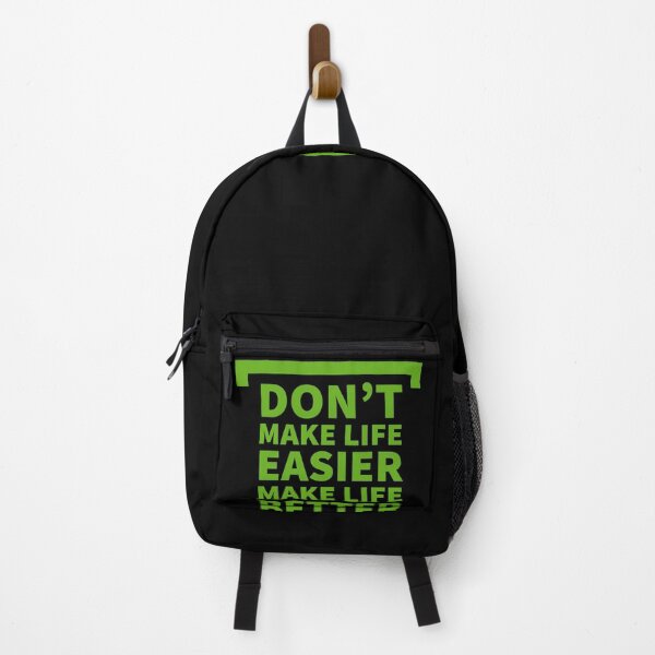 Item preview, Don't make life easier, make life better inspirational quote. designed and sold by Marharyta Ushakova.