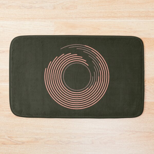 Item preview, Ocean Waves - Pink Spiral Wave Art - Modern Abstract Geometric Art designed and sold by jacnotjac.