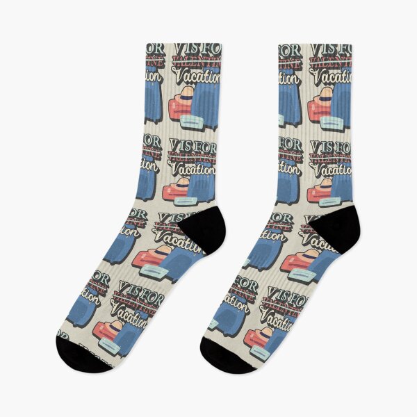 Item preview, V Is For Vacation, V Is For Valentine Fun Design For People Who Don't Care About Valentine's Day designed and sold by TrulyEpoque.