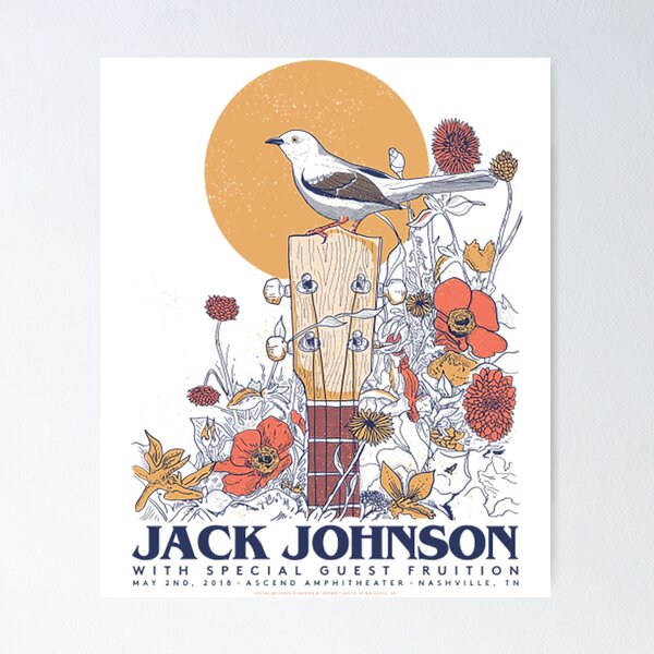 Item preview, Jack Johnson T-Shirtjack bird designed and sold by ChesKeva.