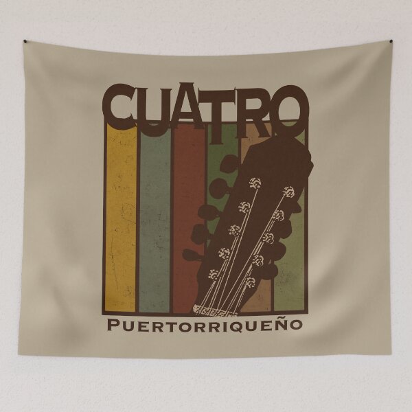 Item preview, Vintage Puerto Rican Cuatro Puertorriqueño Guitar  designed and sold by SoLunAgua ..