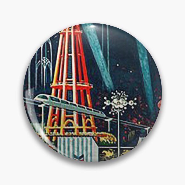 Item preview, Seattle World's Fair Street Map, Seattle Washington,Space Needle, Monorail. Futuristic,  designed and sold by Nostrathomas66.