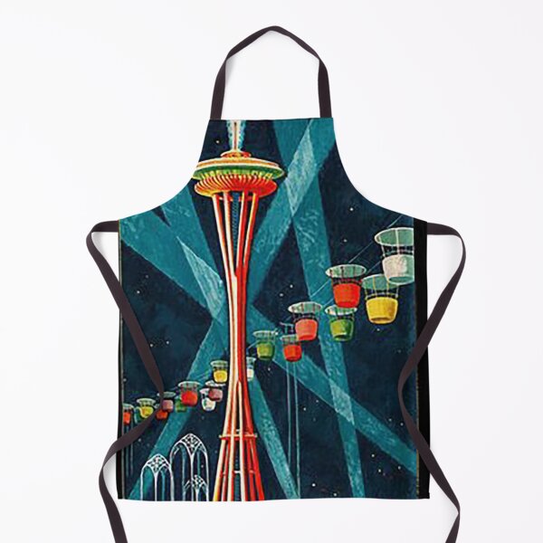 Item preview, Seattle World's Fair Street Map, Seattle Washington,Space Needle, Monorail. Futuristic, designed and sold by Nostrathomas66.