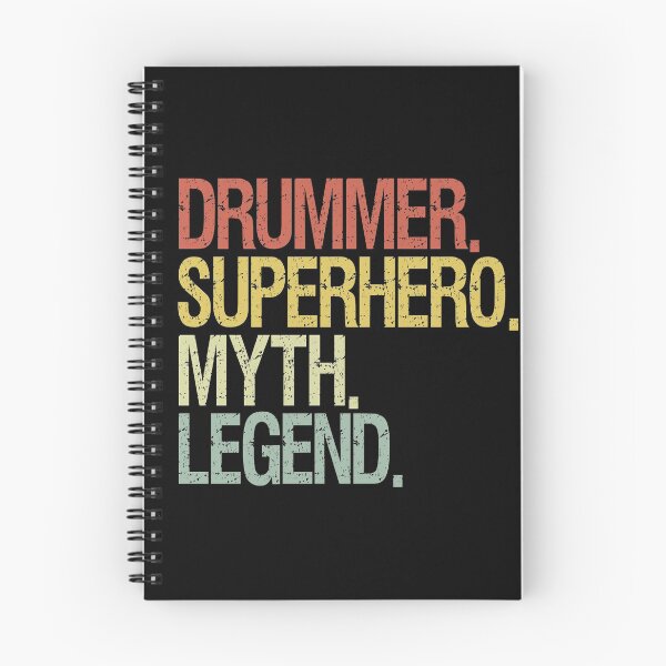 Item preview, Drummer superhero myth legend designed and sold by -MagicDesigns-.