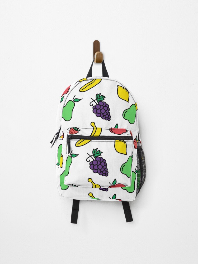 Thumbnail 1 of 3, Backpack, Fruit Party Pattern designed and sold by BullishGraphics.