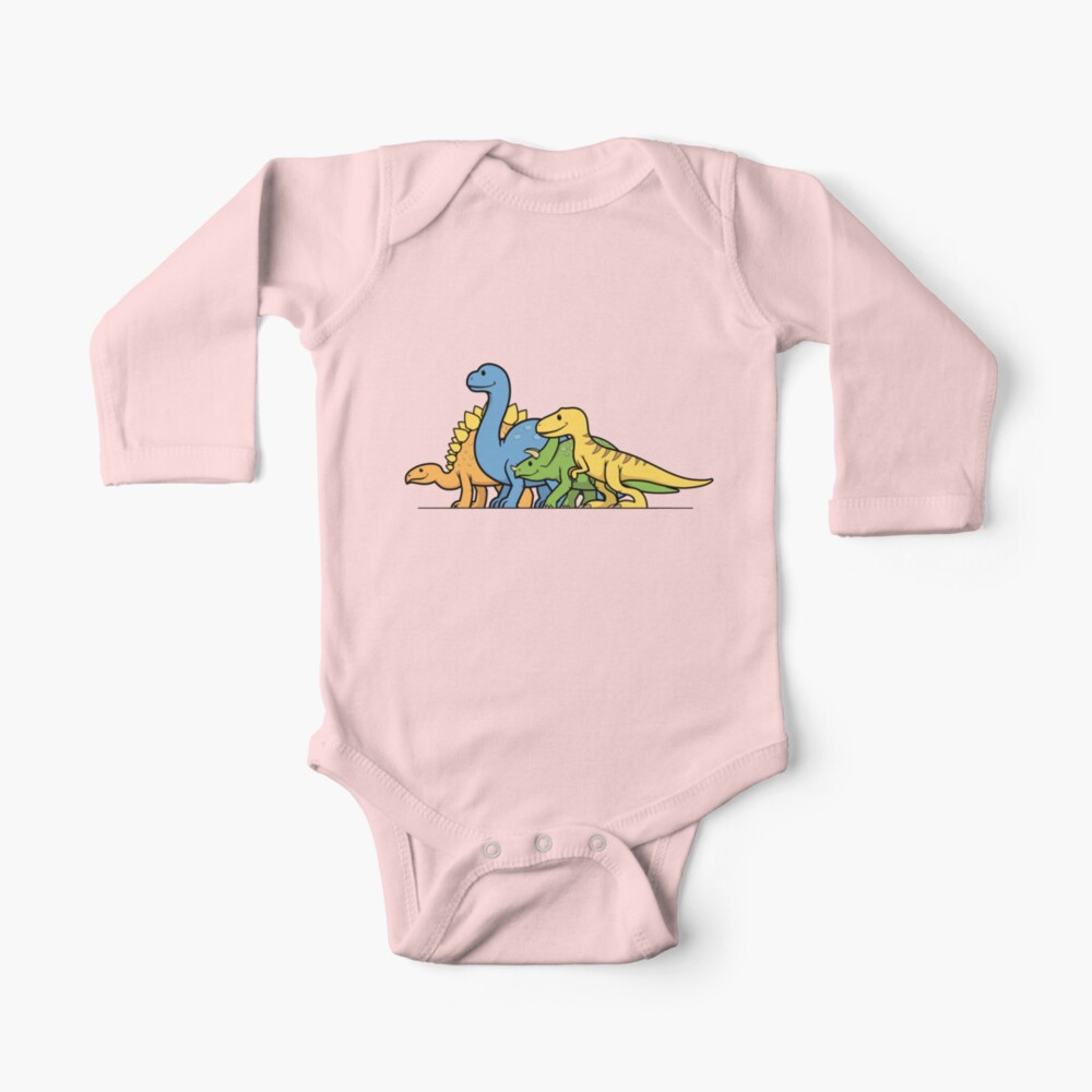 Item preview, Long Sleeve Baby One-Piece designed and sold by Virtual-SG.