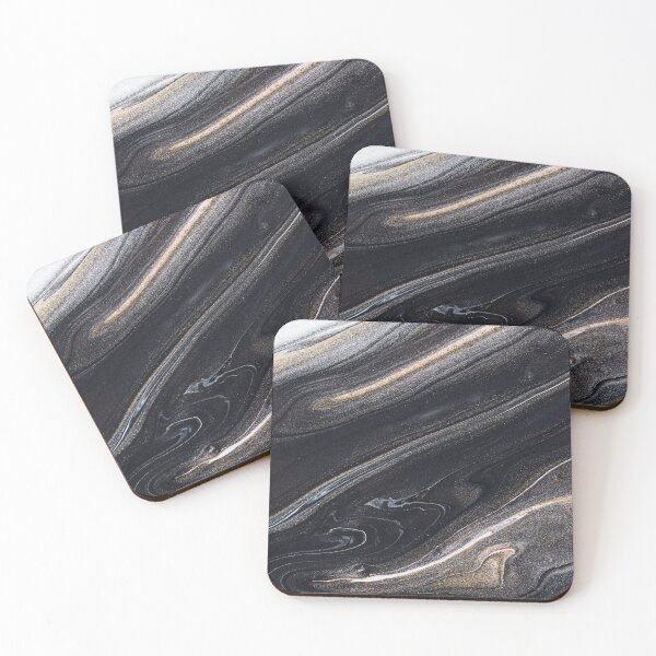 Item preview, Black Liquid Marble  designed and sold by newburyboutique.