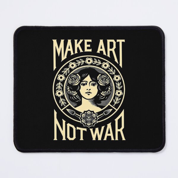 Item preview, Make Art Not War T-ShirtPeace Slogan designed and sold by ChesKeva.