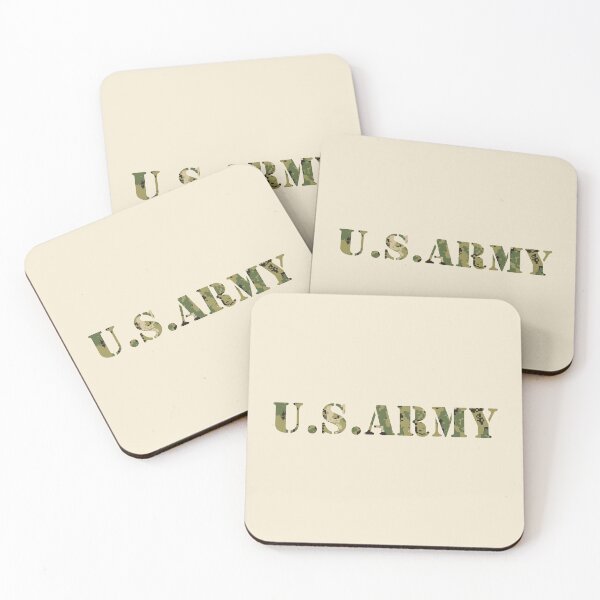 Item preview, Marine Pattern (MARPAT), NWU typeIII AOR-2, digital camouflage pattern swatch. US. Marines, US.navy - text: U.S.ARMY typographic designed and sold by NineJuly.