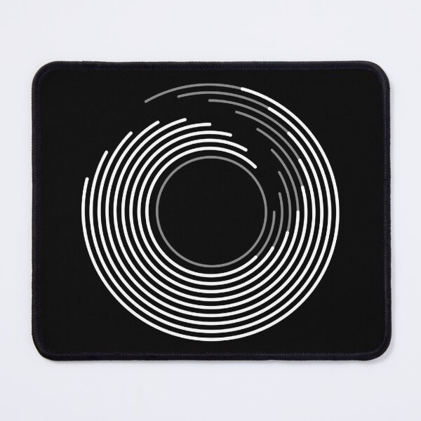Item preview, Ocean Waves - Monochrome Spiral Wave Art - Modern Abstract Geometric Art designed and sold by jacnotjac.
