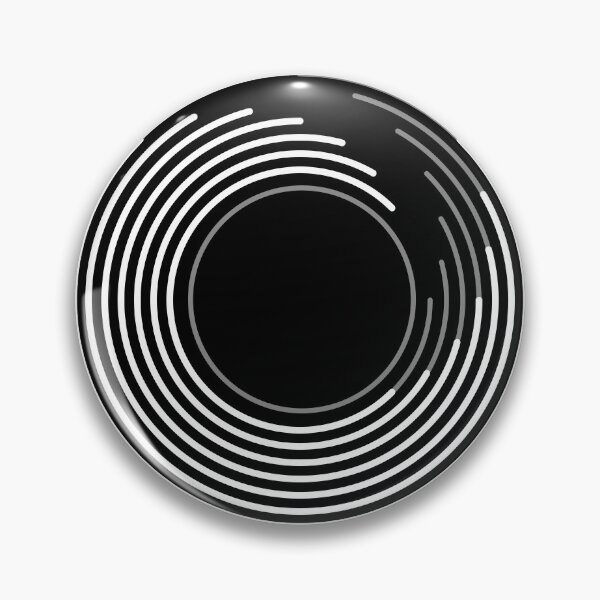 Item preview, Ocean Waves -  Monochrome Spiral Wave Art - Modern Abstract Geometric Art designed and sold by jacnotjac.