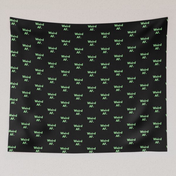 Item preview, Weird AF Mint Design Weirdo Strange Awkward Humor designed and sold by LGbubble.