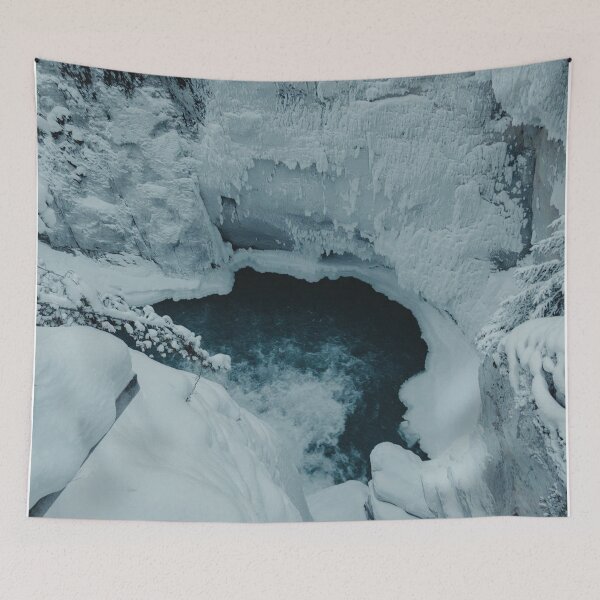 Item preview, Wintermood Waterhole in Snow designed and sold by SammyyCruse.