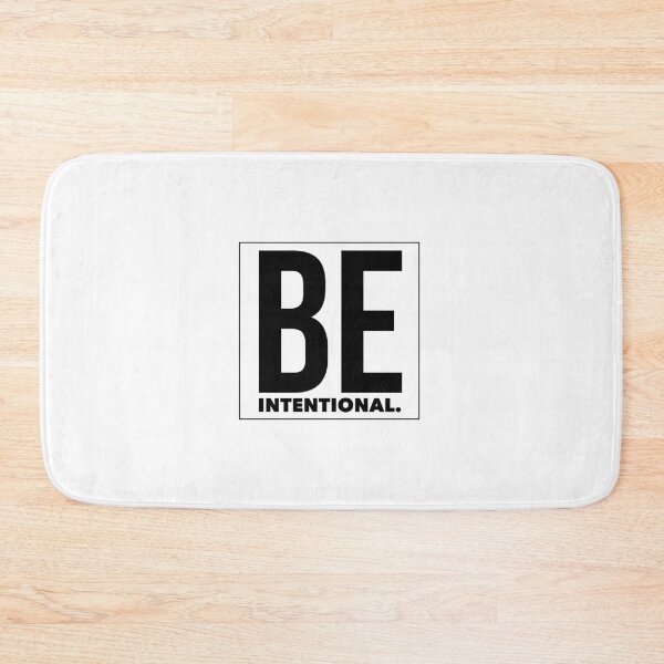 Item preview, BE INTENTIONAL stickers designed and sold by MadEDesigns.