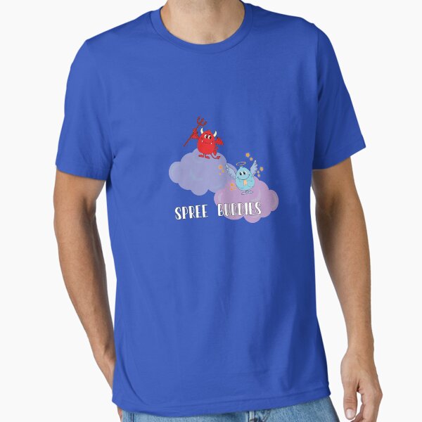 Angel and devil above the clouds Essential T-Shirt