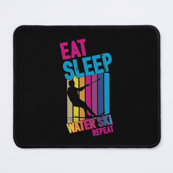 Item preview, Ski T-ShirtEAT SLEEP WATER SKI REPEAT Skiing designed and sold by ChesKeva.