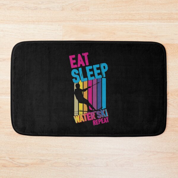 Item preview, Ski T-ShirtEAT SLEEP WATER SKI REPEAT Skiing designed and sold by ChesKeva.