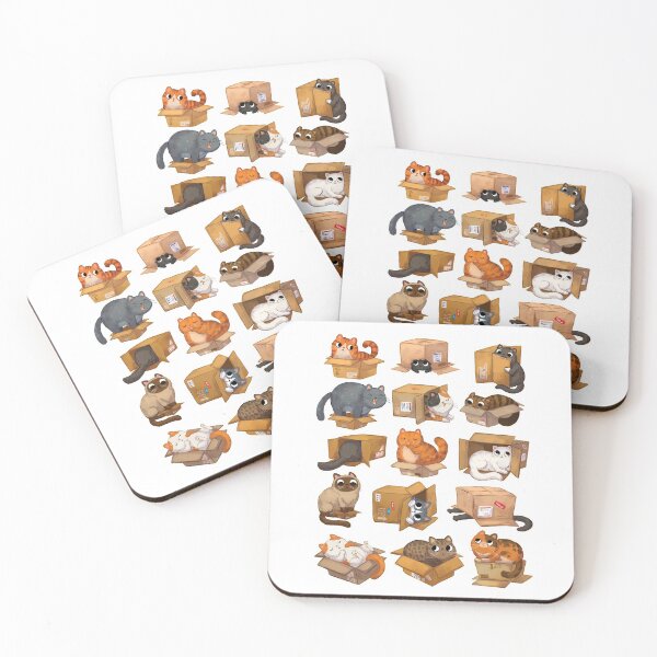 Item preview, Cats In Boxes  designed and sold by michelledraws.