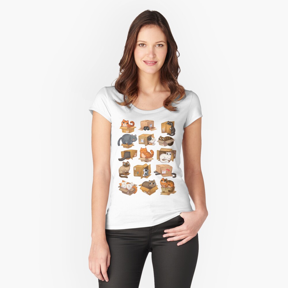 Item preview, Fitted Scoop T-Shirt designed and sold by michelledraws.