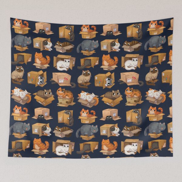 Item preview, Cats In Boxes  designed and sold by michelledraws.