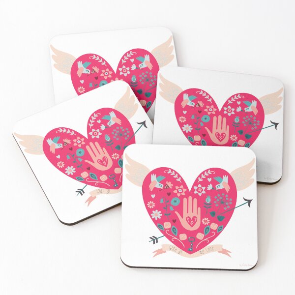 Item preview, Love Heart Folk Art designed and sold by emilykskinner.