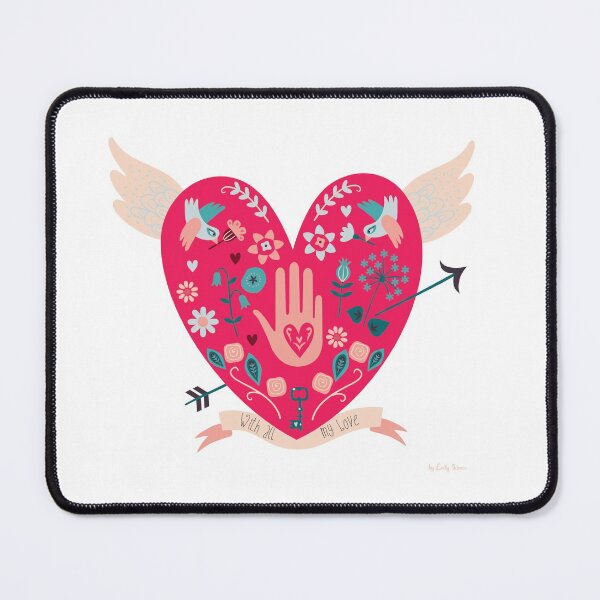 Item preview, Love Heart Folk Art designed and sold by emilykskinner.