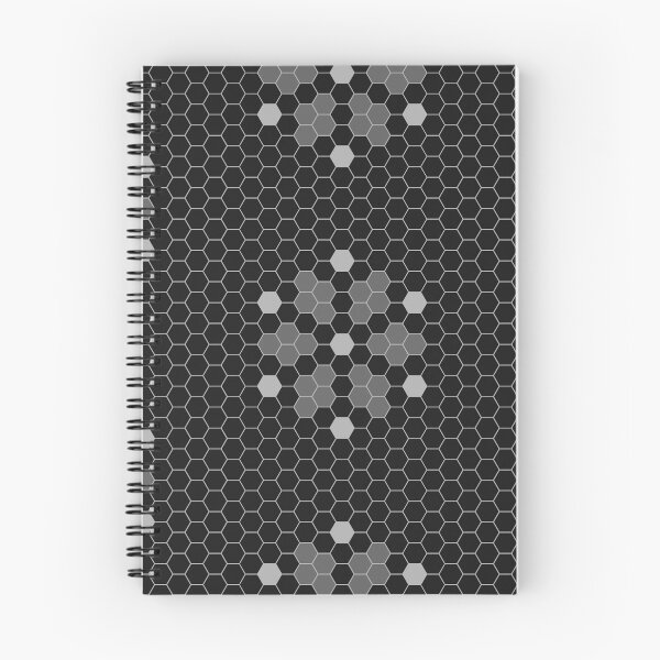 Item preview, Black Hexy Tiles designed and sold by Carolina Diaz.