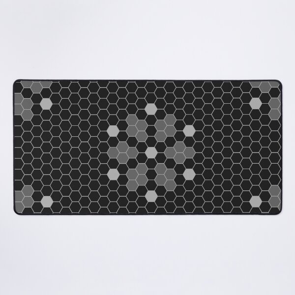 Item preview, Black Hexy Tiles designed and sold by Carolina Diaz.