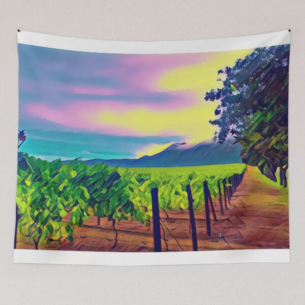 Item preview, VINEYARDS AND MOUNTAINS designed and sold by Prevlin.