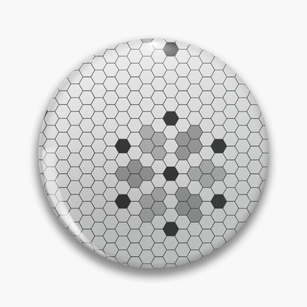 Item preview, Gray Hexy Tiles designed and sold by Carolina Diaz.