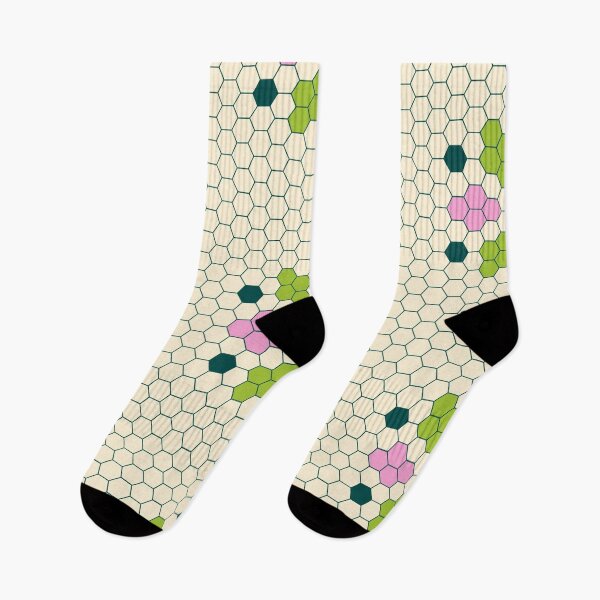 Item preview, Green Hexy Tiles designed and sold by Carolina Diaz.