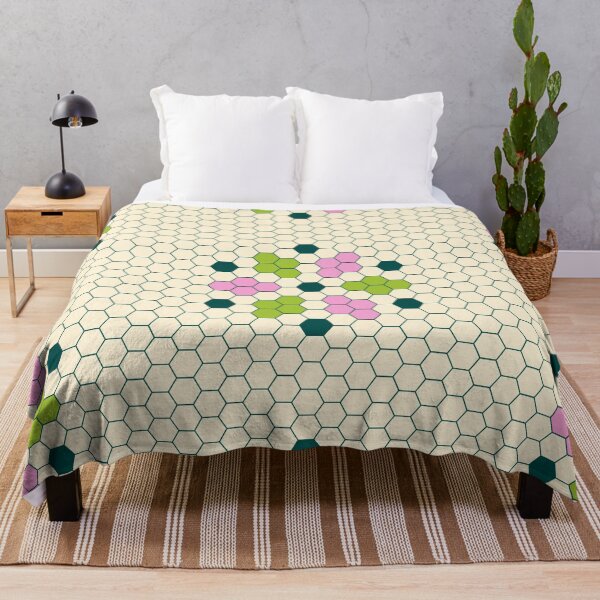 Item preview, Green Hexy Tiles designed and sold by Carolina Diaz.