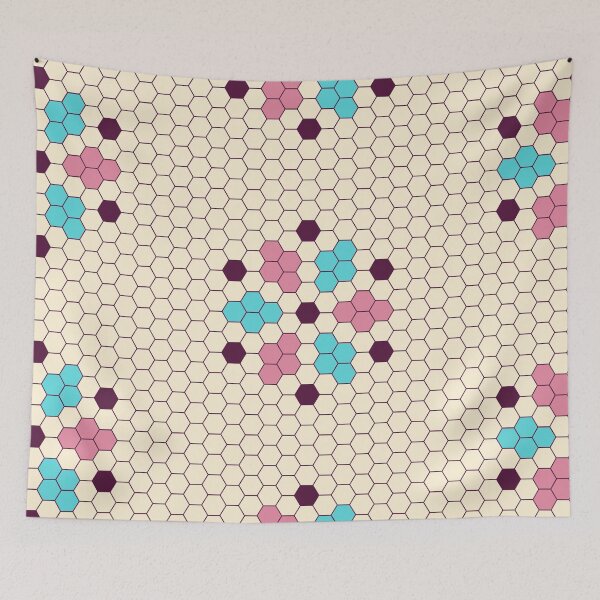 Item preview, Pink Hexy Tiles designed and sold by Carolina Diaz.