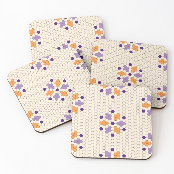 Item preview, Purple Hexy Tiles designed and sold by Carolina Diaz.