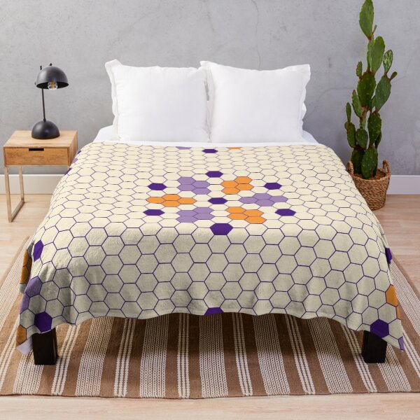Item preview, Purple Hexy Tiles designed and sold by Carolina Diaz.