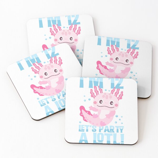 Item preview,  Lets Party A Lotl - Cute Axolotl Birthday designed and sold by lpsubcult.