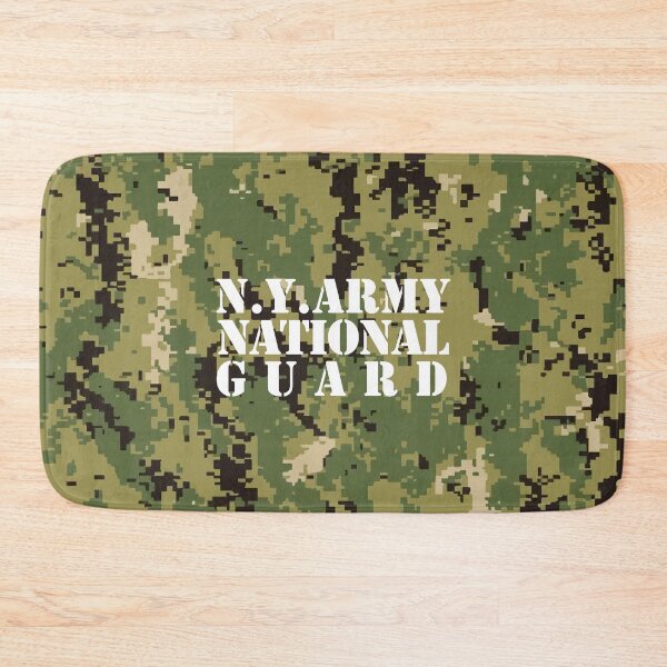 Item preview, Marine Pattern (MARPAT), NWU typeIII AOR-2, digital camouflage pattern swatch. US. Marines, US.navy - text: NEW YORK ARMY NATIONAL GUARD typographic designed and sold by NineJuly.