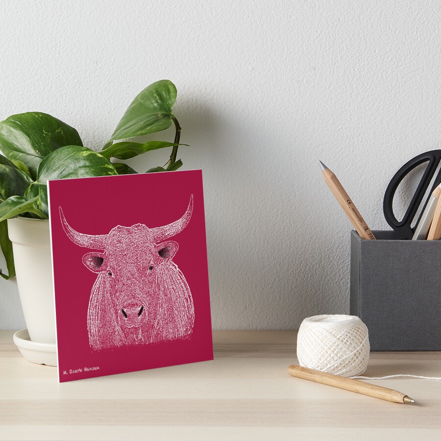 Item preview, Art Board Print designed and sold by OzarkAkerzFarm.