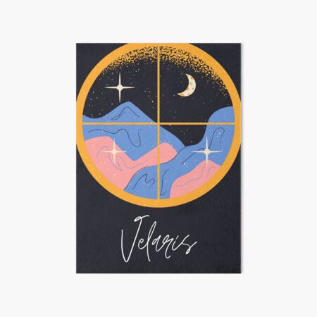 City of Stars - Velaris Art Print Art Print by Padfoot and Prints