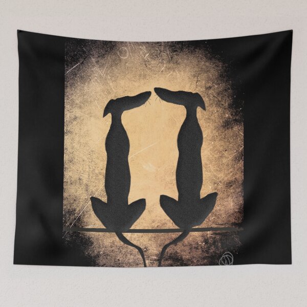 Item preview, GREYHOUND GAZING designed and sold by Hares & Critters.